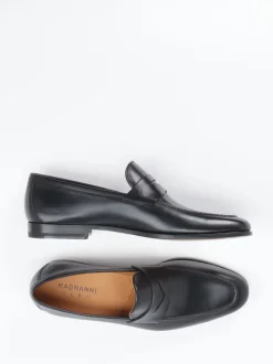 Magnanni – Penny Loafer aus Kalbleder Schwarz