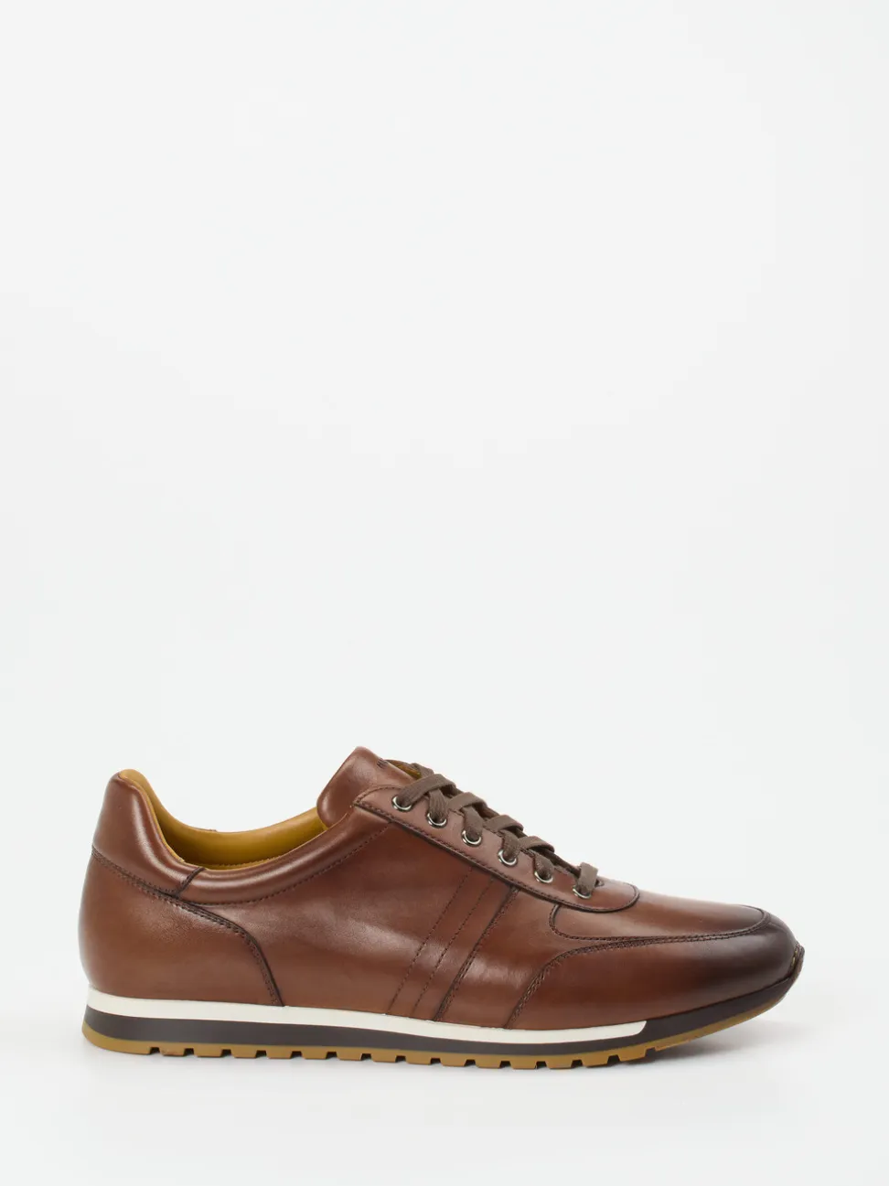 Magnanni – Sneaker aus Kalbleder in Braun