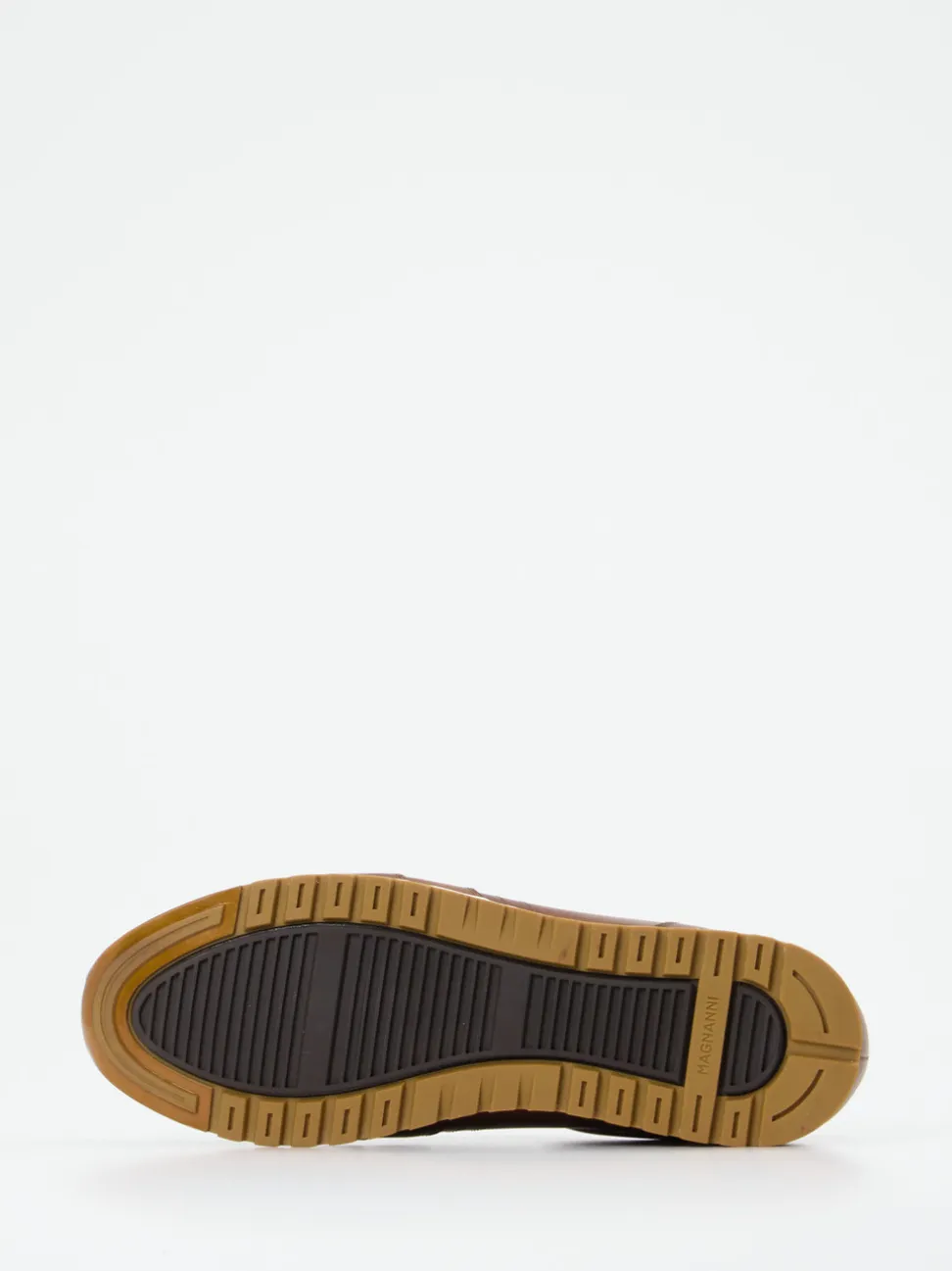 Magnanni – Sneaker aus Kalbleder in Braun