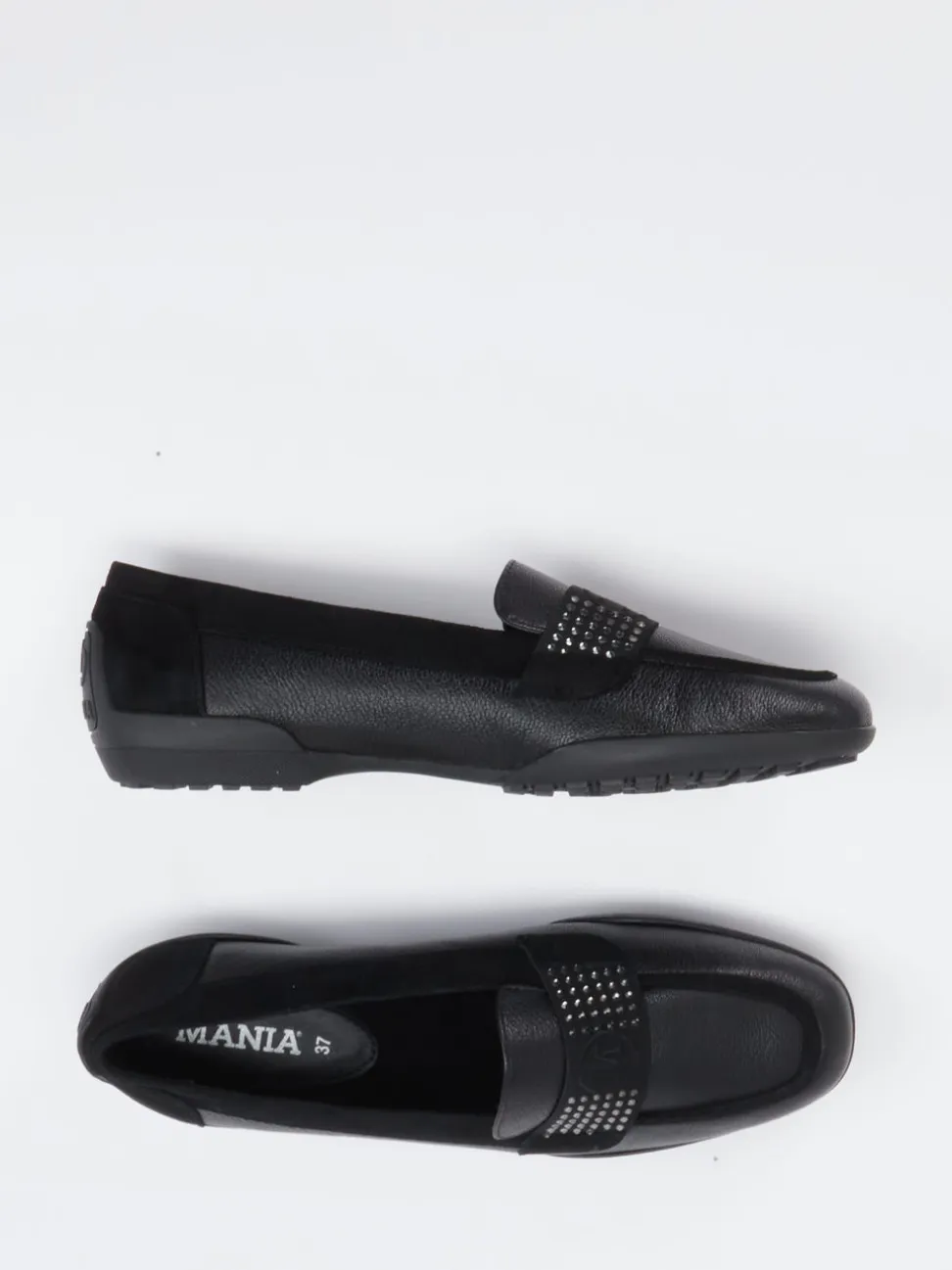 Mania – Loafer aus Kalbleder in Schwarz
