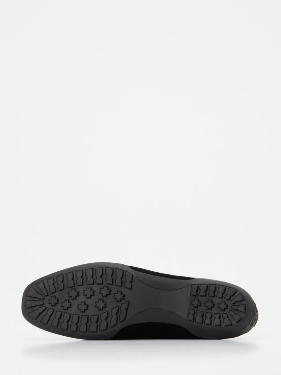 Mania – Loafer aus Veloursleder in Schwarz