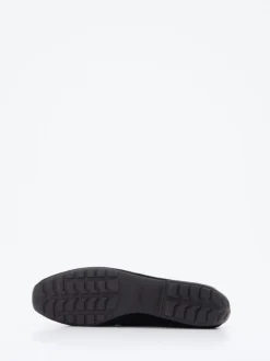 Mania – Loafer aus Veloursleder mit Strass-Schleife