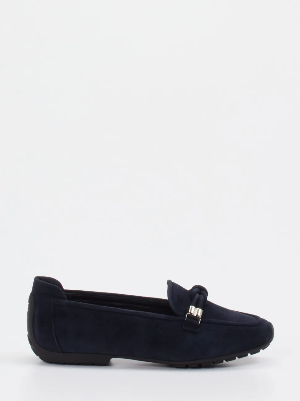 Mania – Loafer aus Veloursleder Dunkelblau