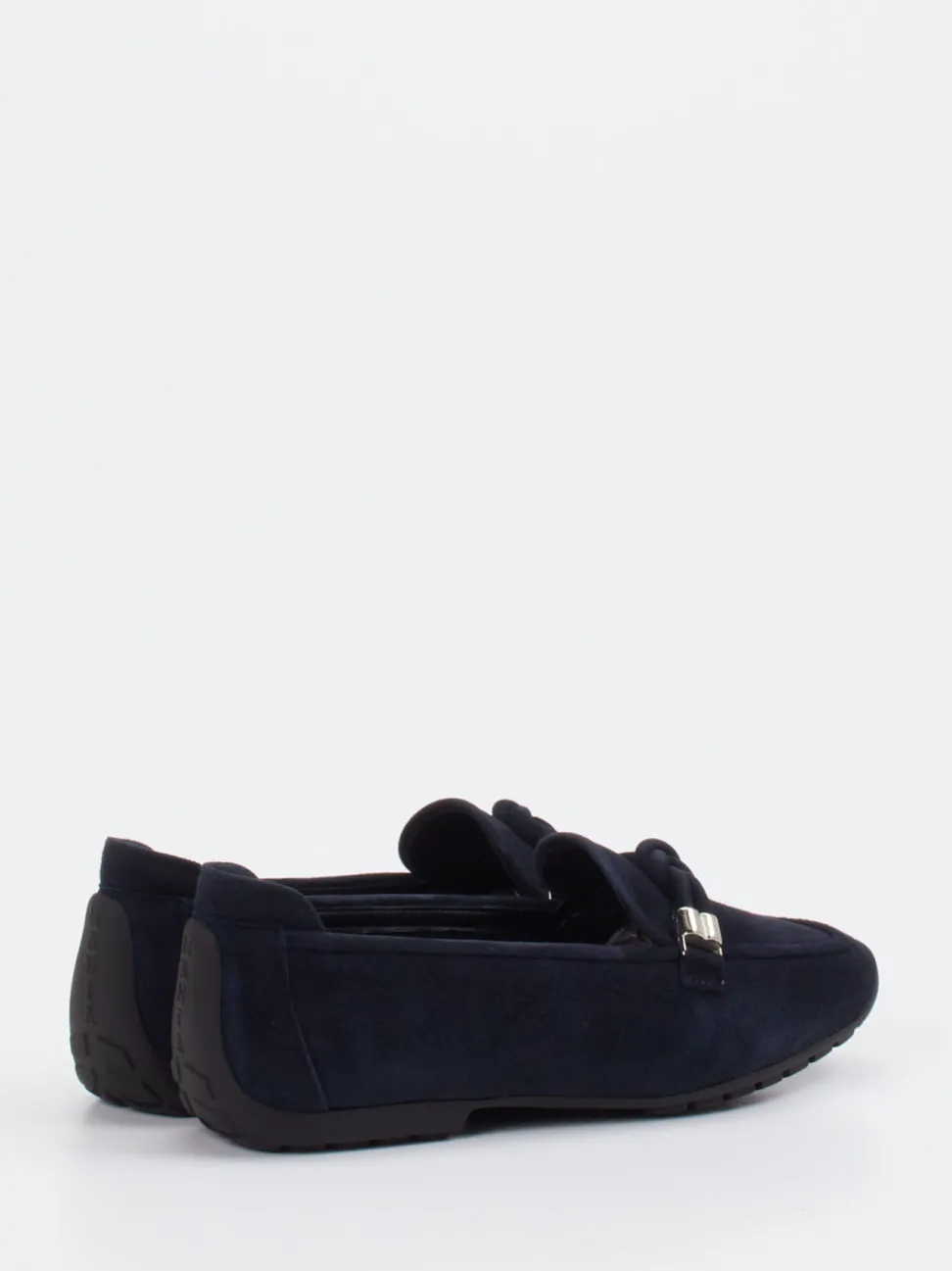 Mania – Loafer aus Veloursleder Dunkelblau