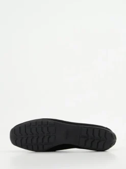 Mania – Loafer aus Veloursleder mit Strassdetail