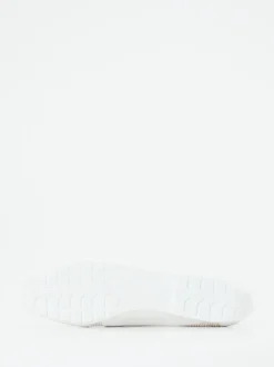 Mania – Low-Top Sneaker aus Lammleder Offwhite