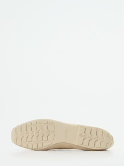 Mania – Schnürschuh aus Veloursleder Beige