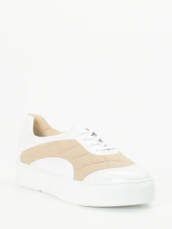 Mania – Sneaker aus Lackleder mit Stepp-Optik