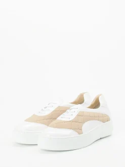Mania – Sneaker aus Lackleder mit Stepp-Optik