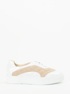 Mania – Sneaker aus Lackleder mit Stepp-Optik