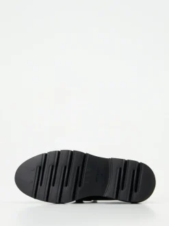 Mannori – Chunky-Loafer aus Hochglanzleder schwarz