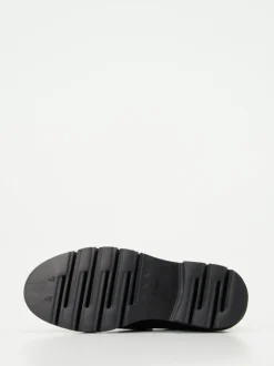 Mannori – Chunky-Loafer aus Veloursleder Schwarz