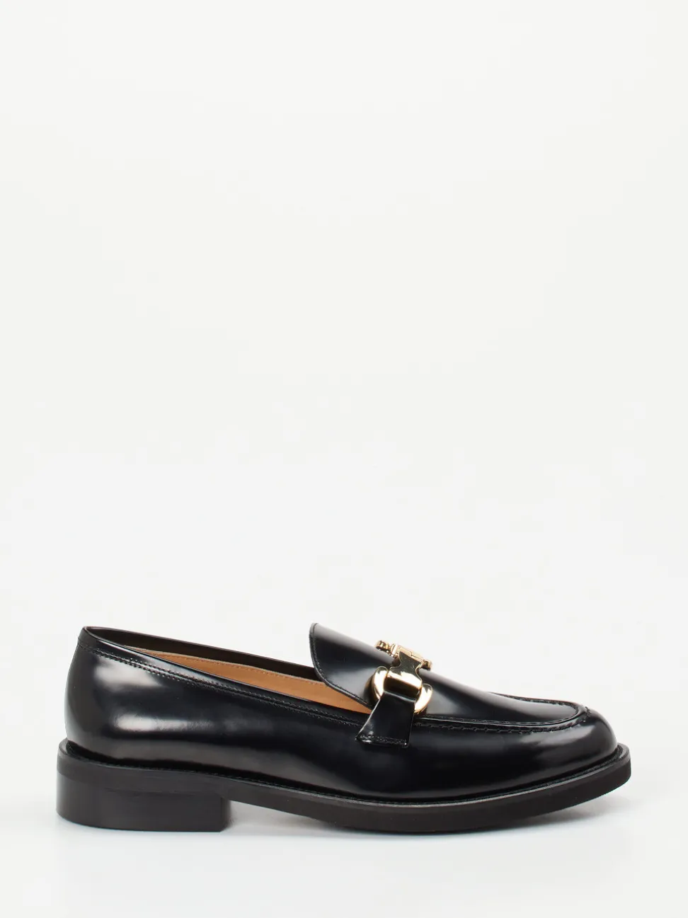 Mannori – Loafer aus Hochglanzleder schwarz