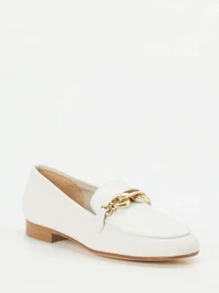Mannori – Loafer aus Kalbleder in Offwhite