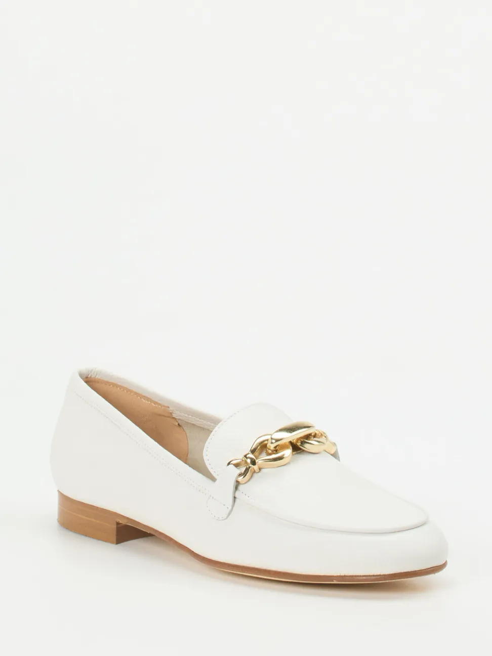 Mannori – Loafer aus Kalbleder in Offwhite