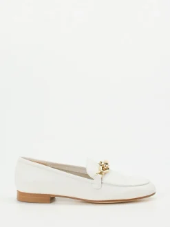 Mannori – Loafer aus Kalbleder in Offwhite