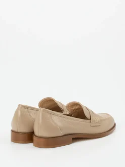 Mannori – Loafer aus Kalbleder in Beige