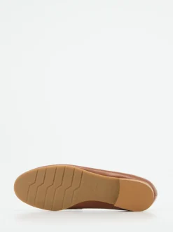 Mannori – Loafer aus Kalbleder Cognacbraun