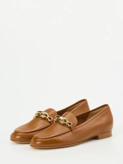Mannori – Loafer aus Kalbleder cognacfarben