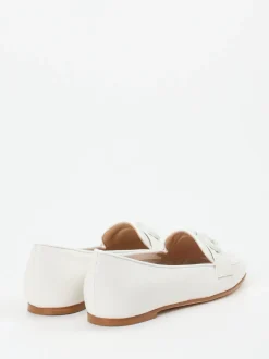 Mannori – Loafer aus Kalbleder Off-White