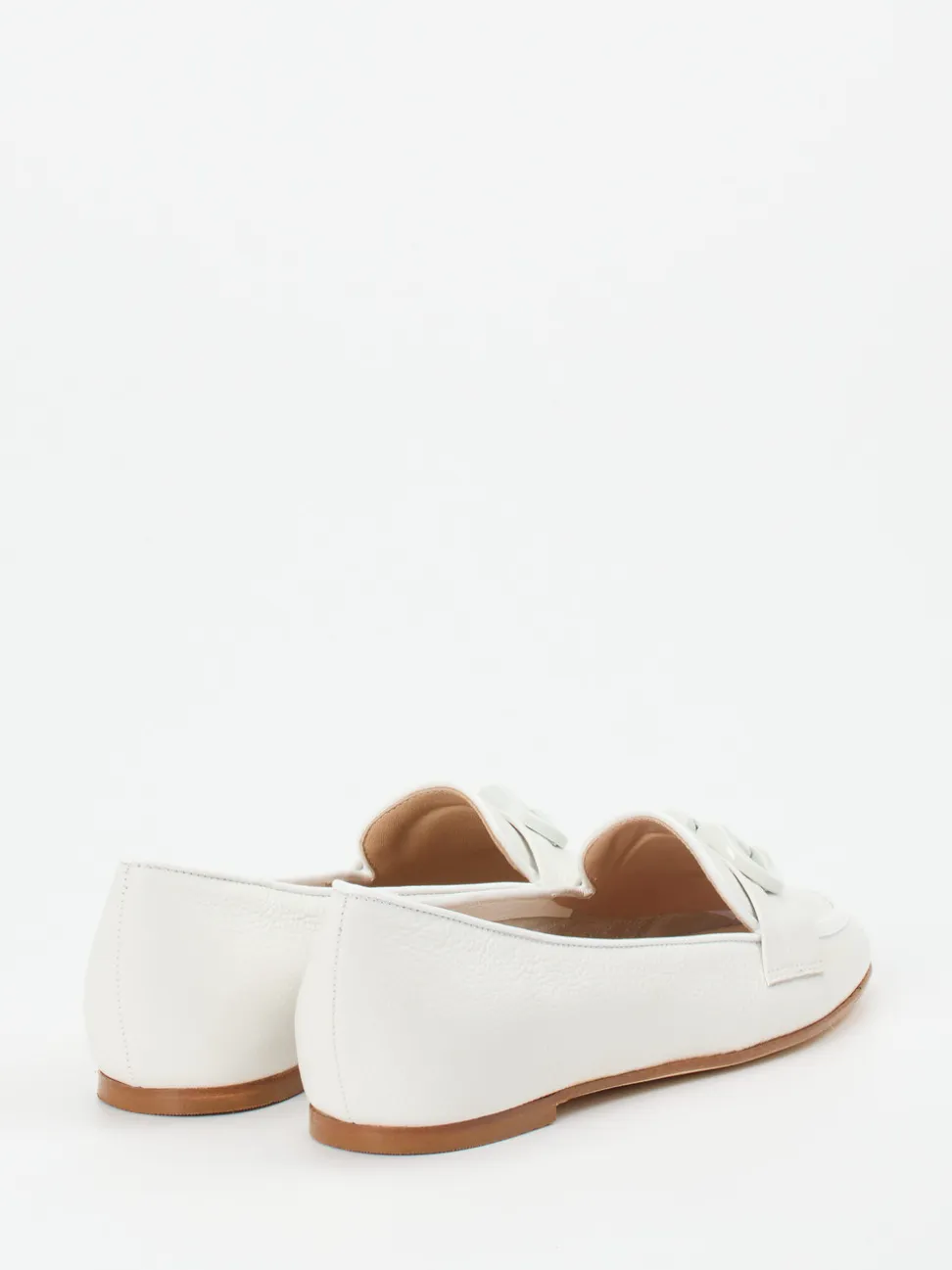 Mannori – Loafer aus Kalbleder Off-White