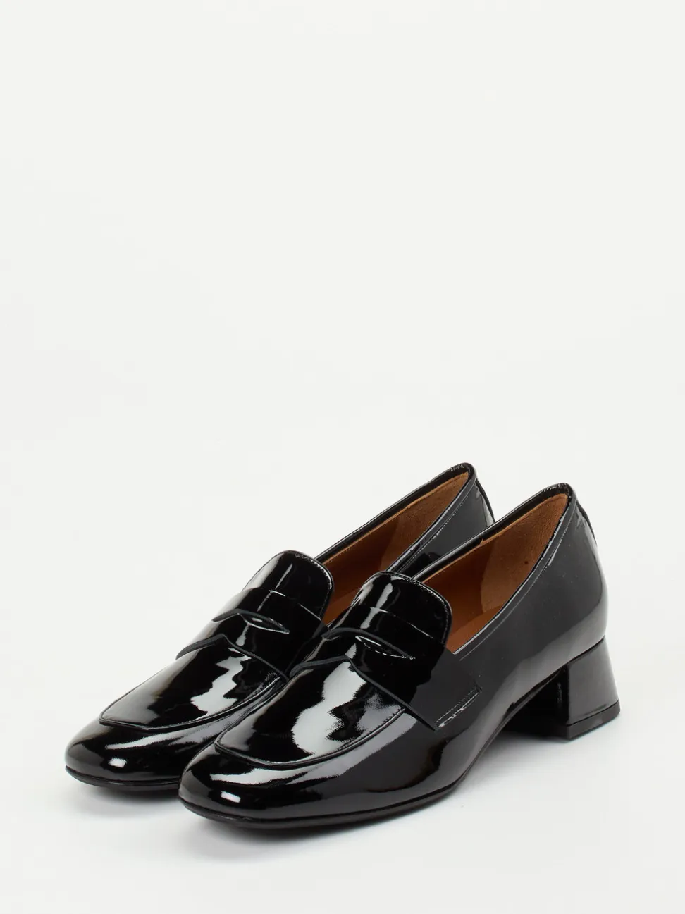Mannori – Loafer aus Lackleder Schwarz