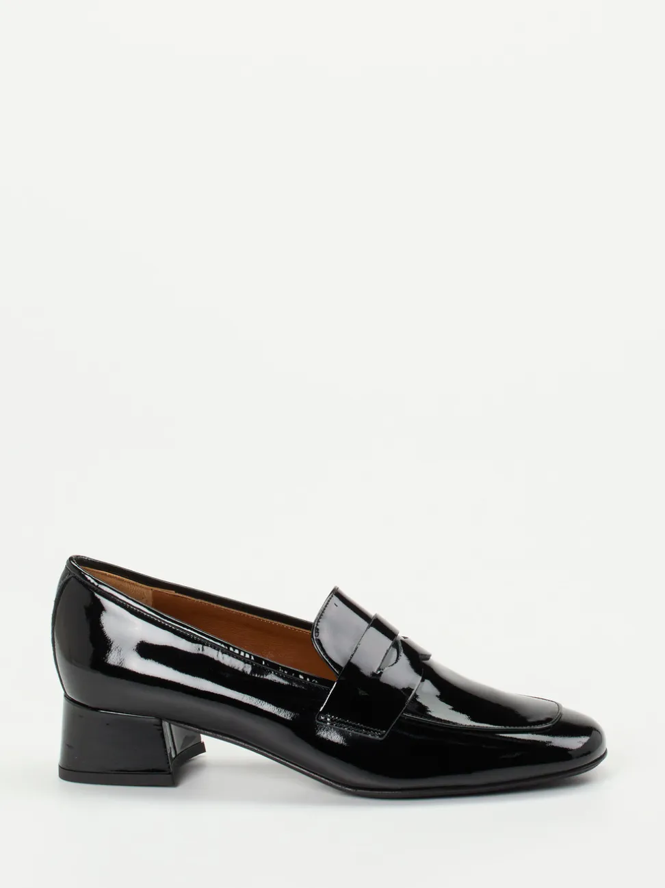 Mannori – Loafer aus Lackleder Schwarz
