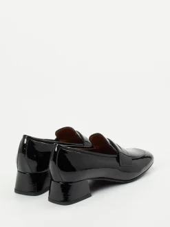 Mannori – Loafer aus Lackleder Schwarz