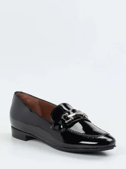 Mannori – Loafer aus Lackleder schwarz