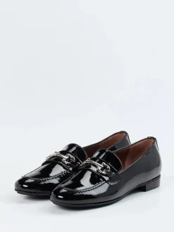 Mannori – Loafer aus Lackleder schwarz