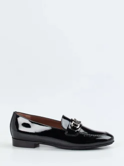 Mannori – Loafer aus Lackleder schwarz