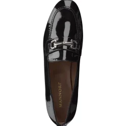 Mannori – Loafer aus Lackleder schwarz