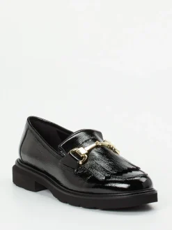 Mannori – Loafer aus Lackleder in Schwarz