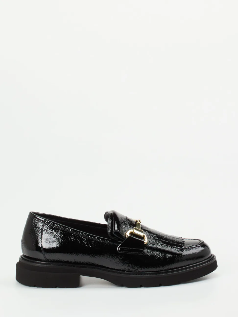 Mannori – Loafer aus Lackleder in Schwarz