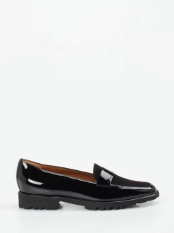 Mannori – Loafer aus Lackleder in Schwarz