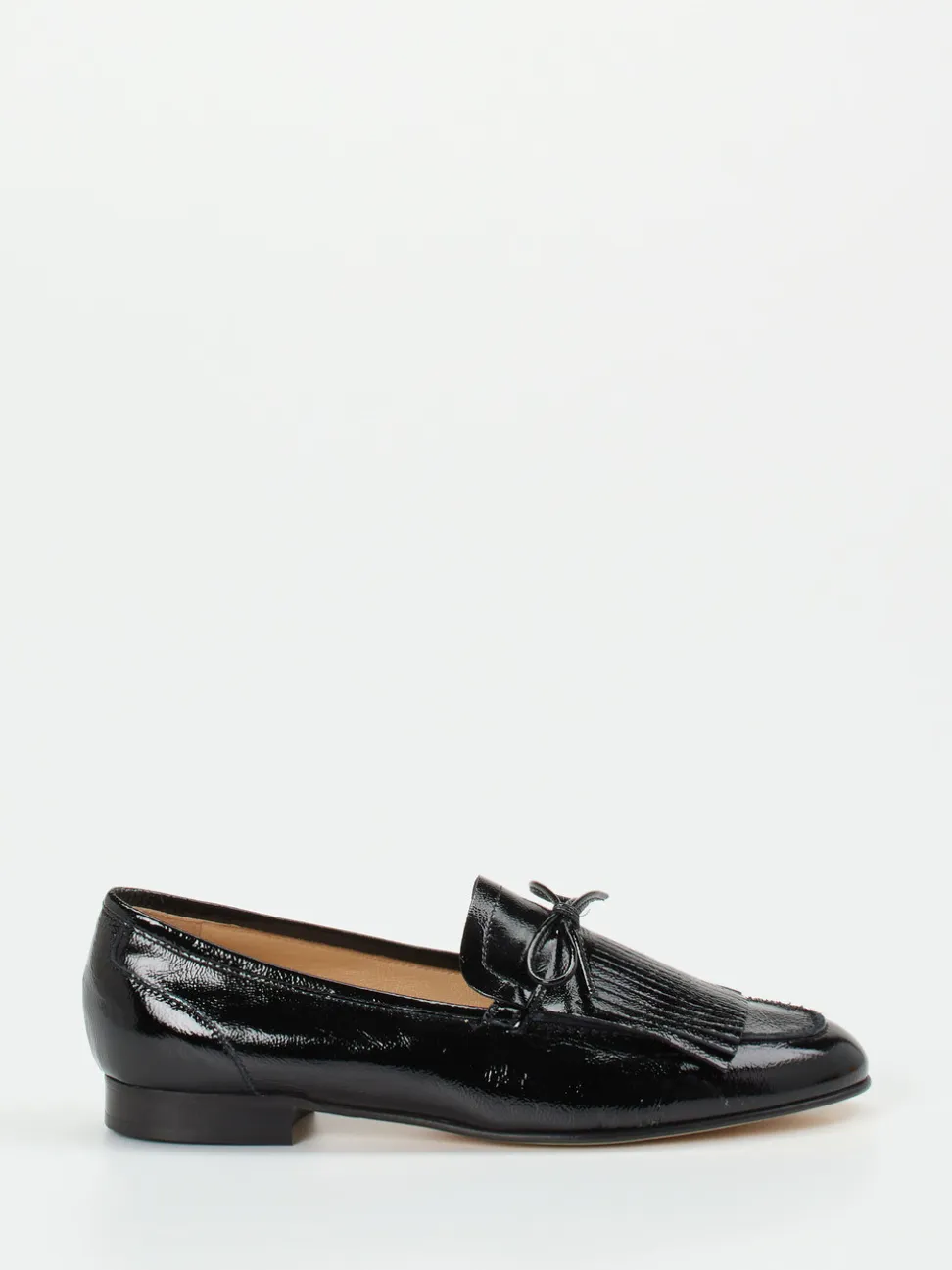 Mannori – Loafer aus Lackleder Schwarz