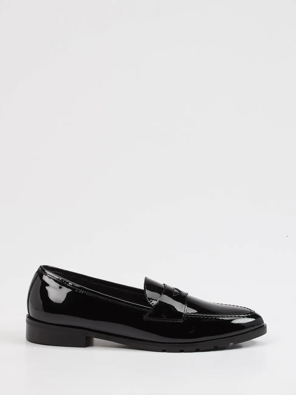 Mannori – Loafer aus Lackleder in Schwarz