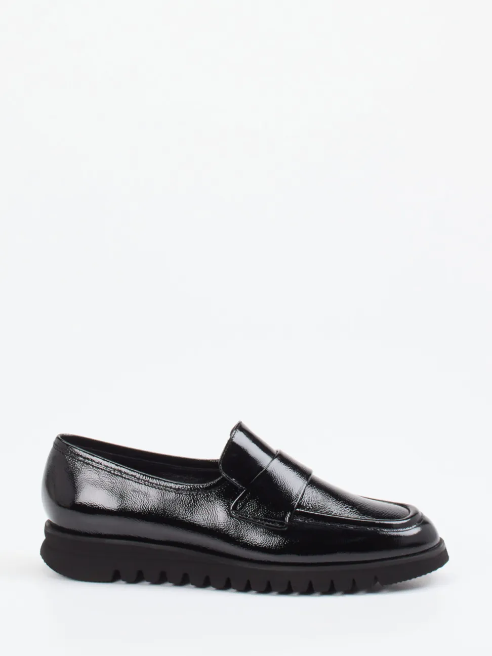 Mannori – Loafer aus Lackleder Schwarz