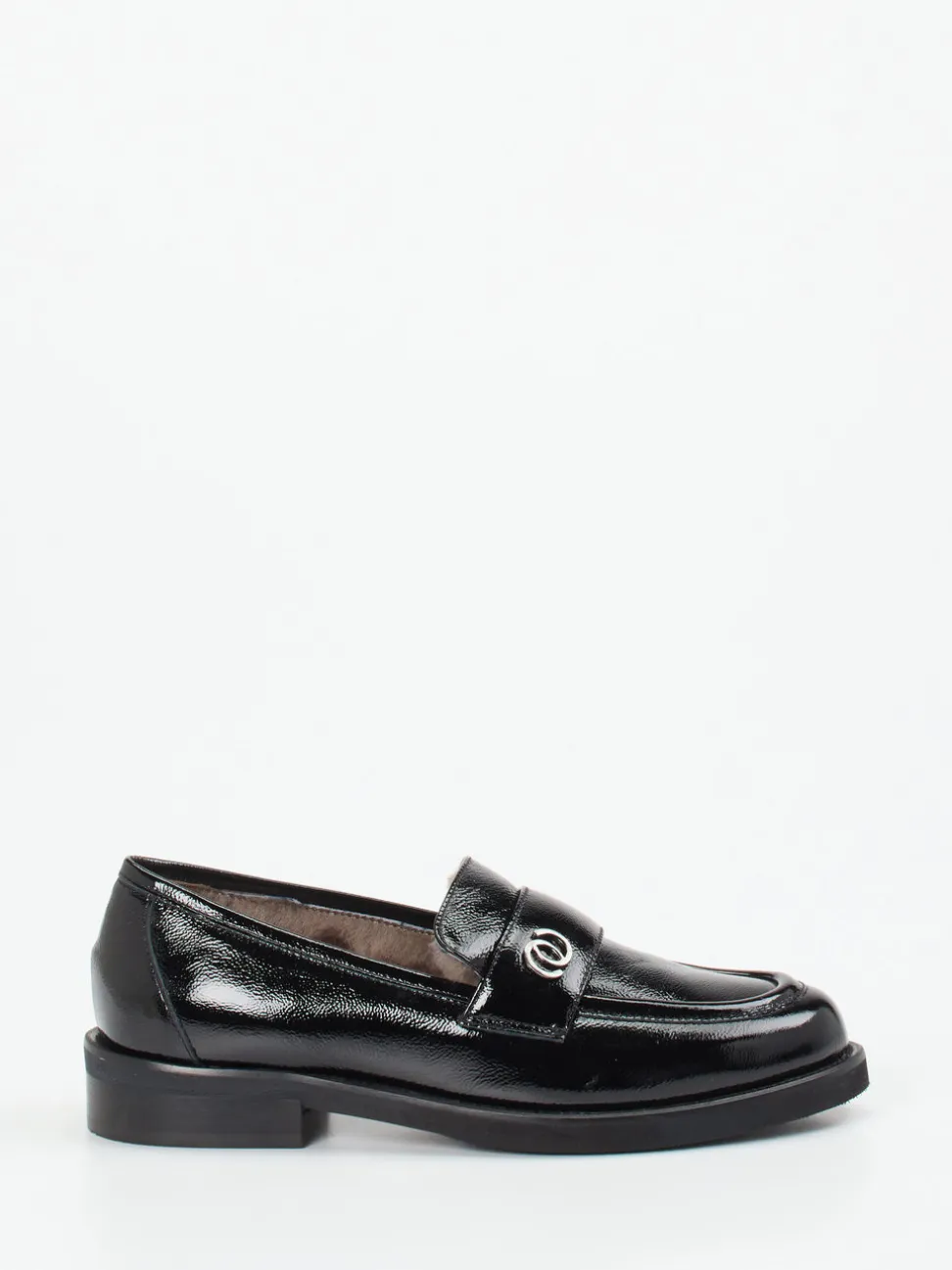 Mannori – Loafer aus Lackleder Schwarz