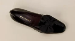 Mannori – Loafer aus Lackleder in Schwarz