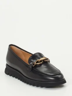 Mannori – Loafer aus Lammleder in Schwarz