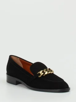 Mannori – Loafer aus Veloursleder Schwarz
