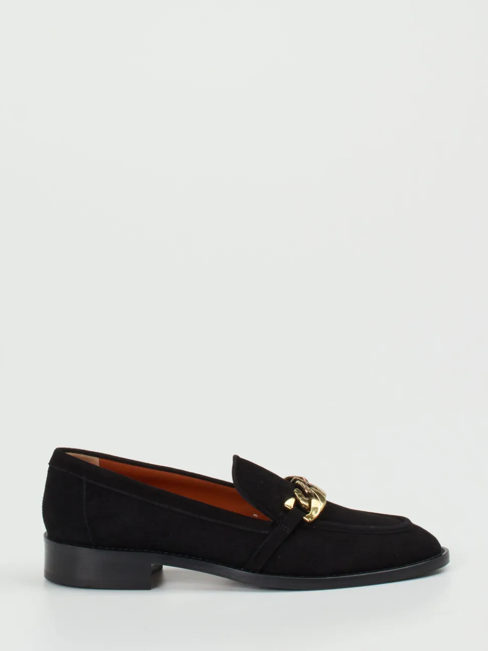 Mannori – Loafer aus Veloursleder Schwarz