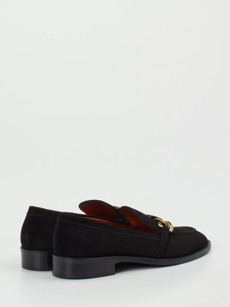 Mannori – Loafer aus Veloursleder Schwarz