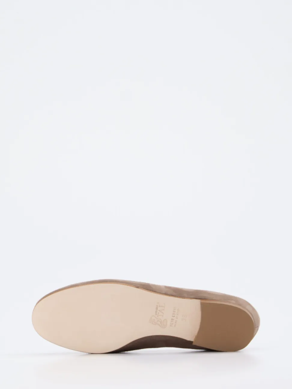 Mannori – Loafer aus Veloursleder in Taupe