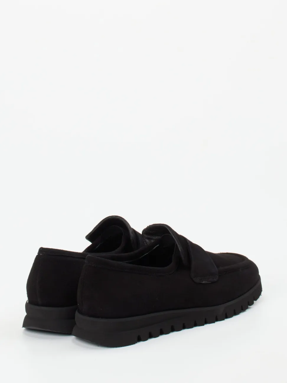 Mannori – Loafer aus Veloursleder schwarz