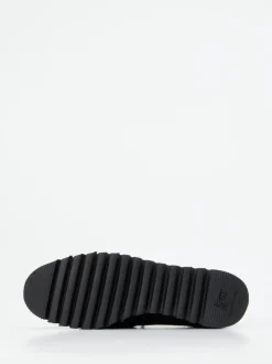 Mannori – Loafer aus Veloursleder schwarz
