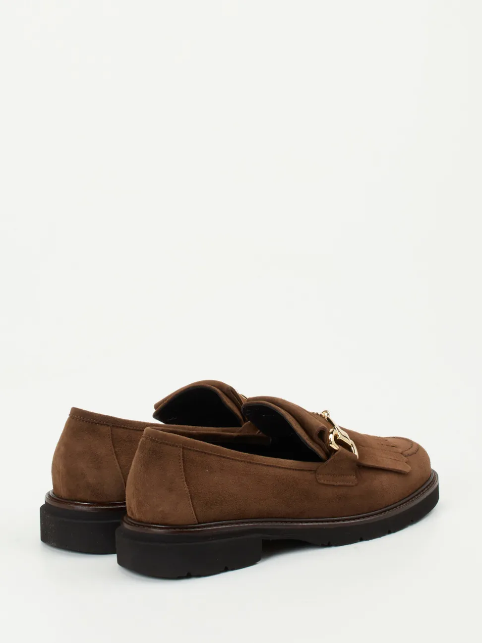 Mannori – Loafer aus Veloursleder in Braun