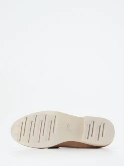 Mannori – Loafer aus Veloursleder in Beige