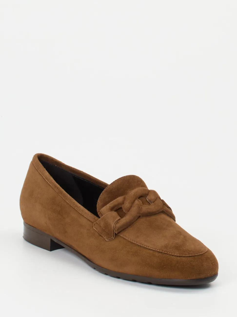 Mannori – Loafer aus Veloursleder in Braun